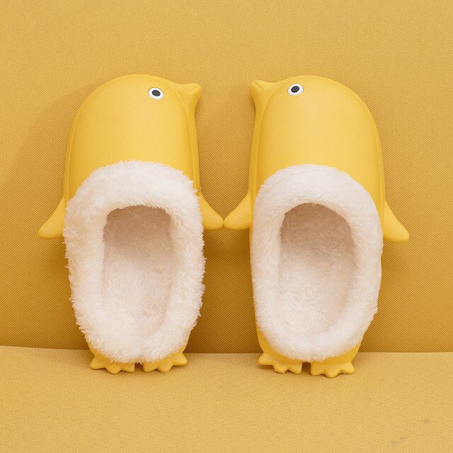 Penguin Slippers for Mom and Doughter BFF Slippers Couples Slippers