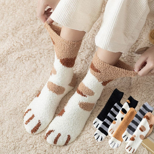 Cute Cat Claw Sweet Home Floor Socks