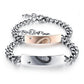 Trend Couple Bracelet Fashion Stainless Steel  Lover's Bracelet